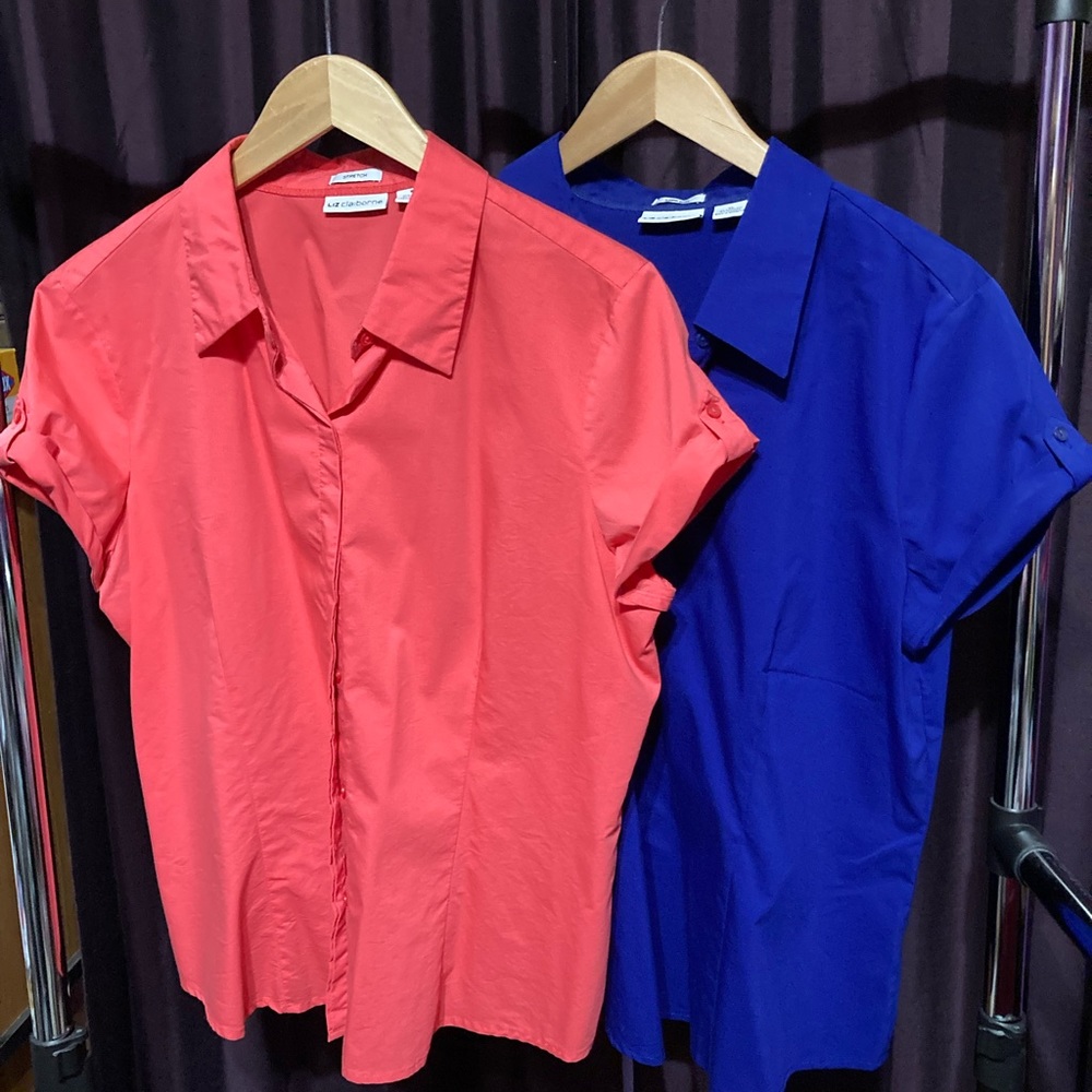 XL Liz Claiborne Short Sleeve Women’s Shirt